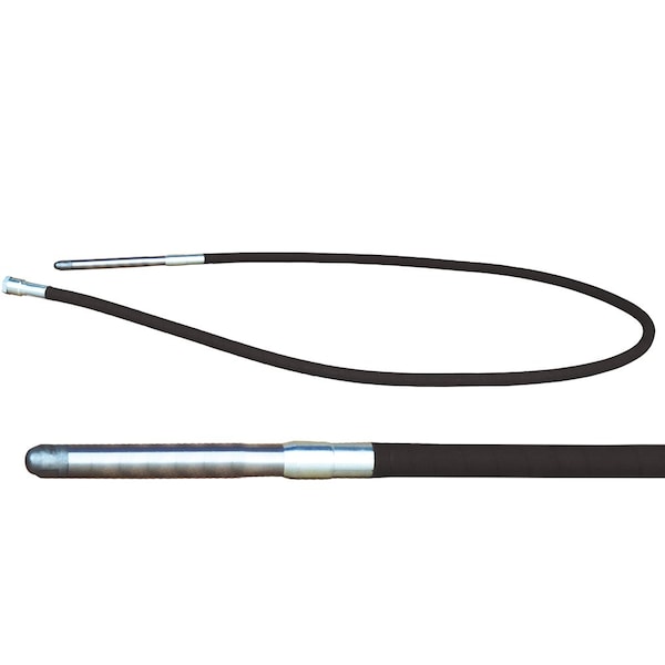 10ft Concrete Vibrator Flex Shaft Cable Whip and 1" Poker Head